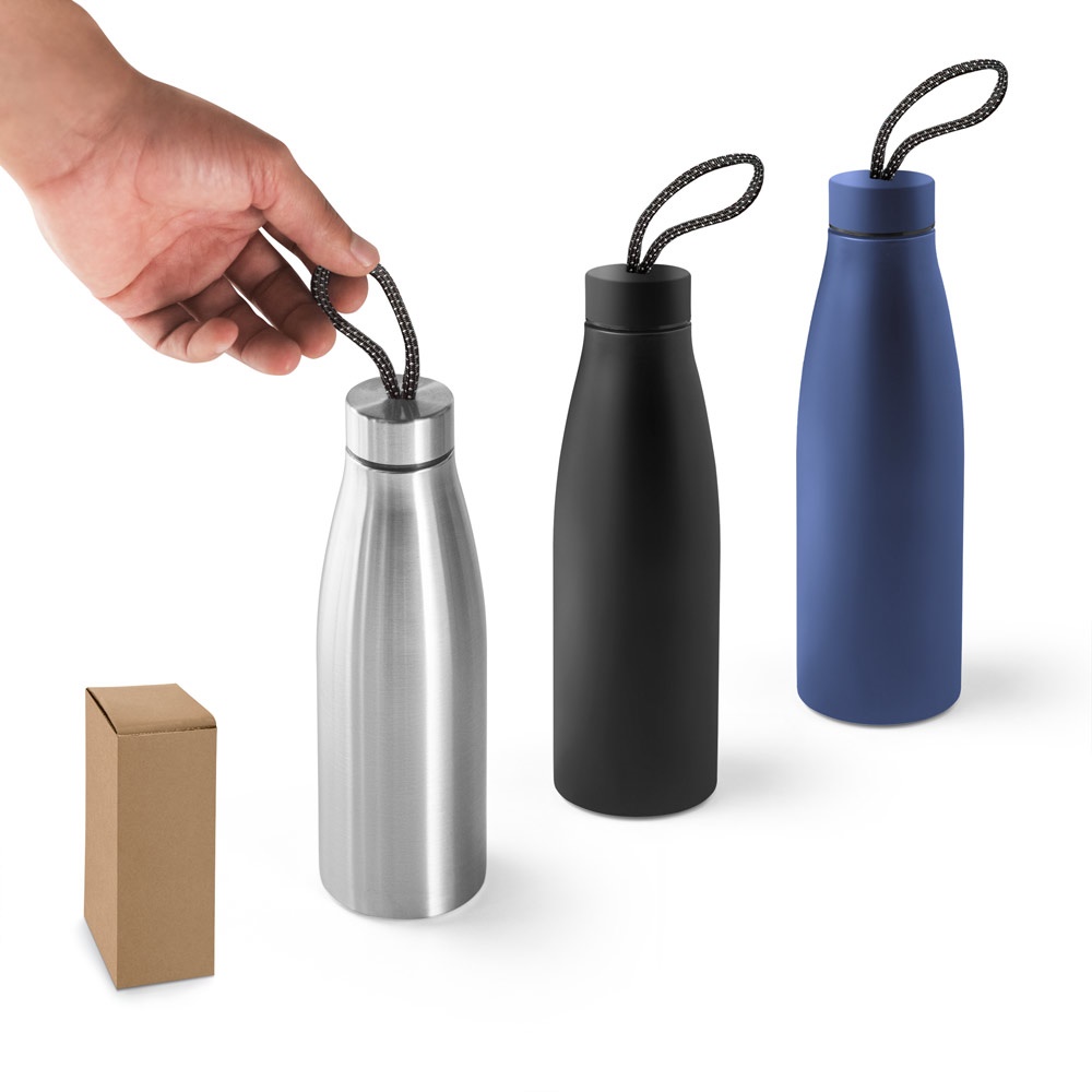 MORGAN. Wasserflasche aus 90 % recyceltem Edelstahl (710 ml)