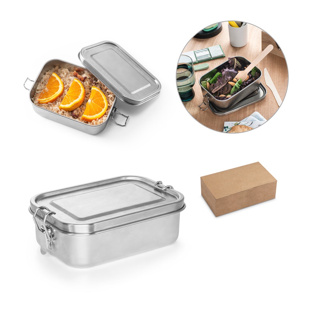 ALLSPICE. Lunchbox. Robuster, luftdichter Edelstahlbehälter (90 % recycelt), 750 ml.