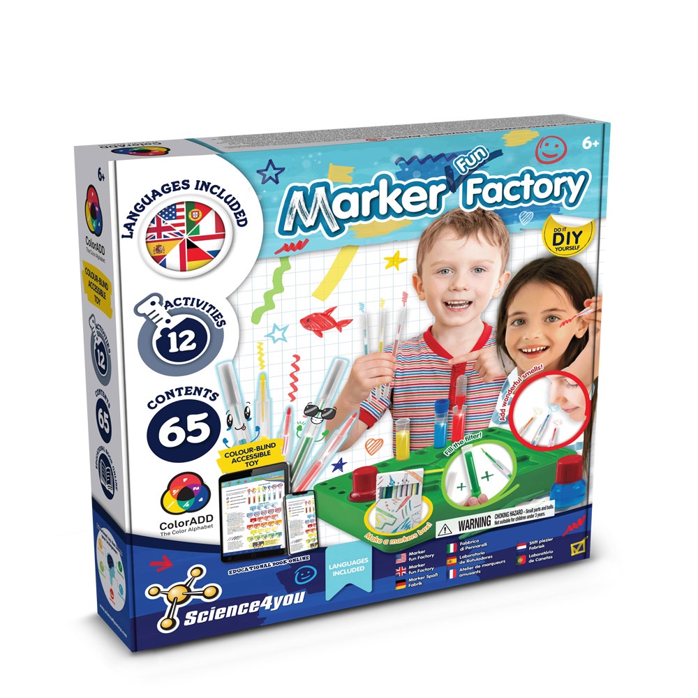DIY-Stiftefabrik-Set I. Lernset für Kinder