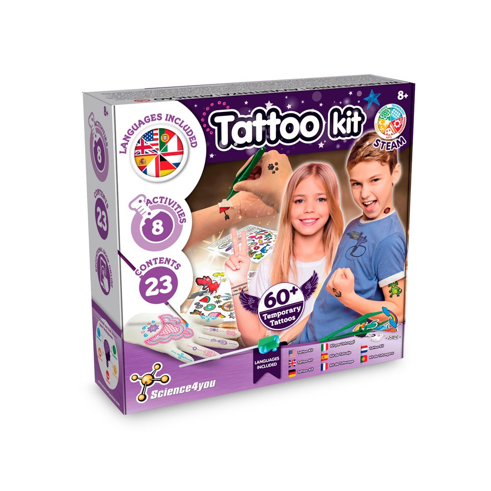 Tattoo Factory Kit I. Lernspiel für Kinder
