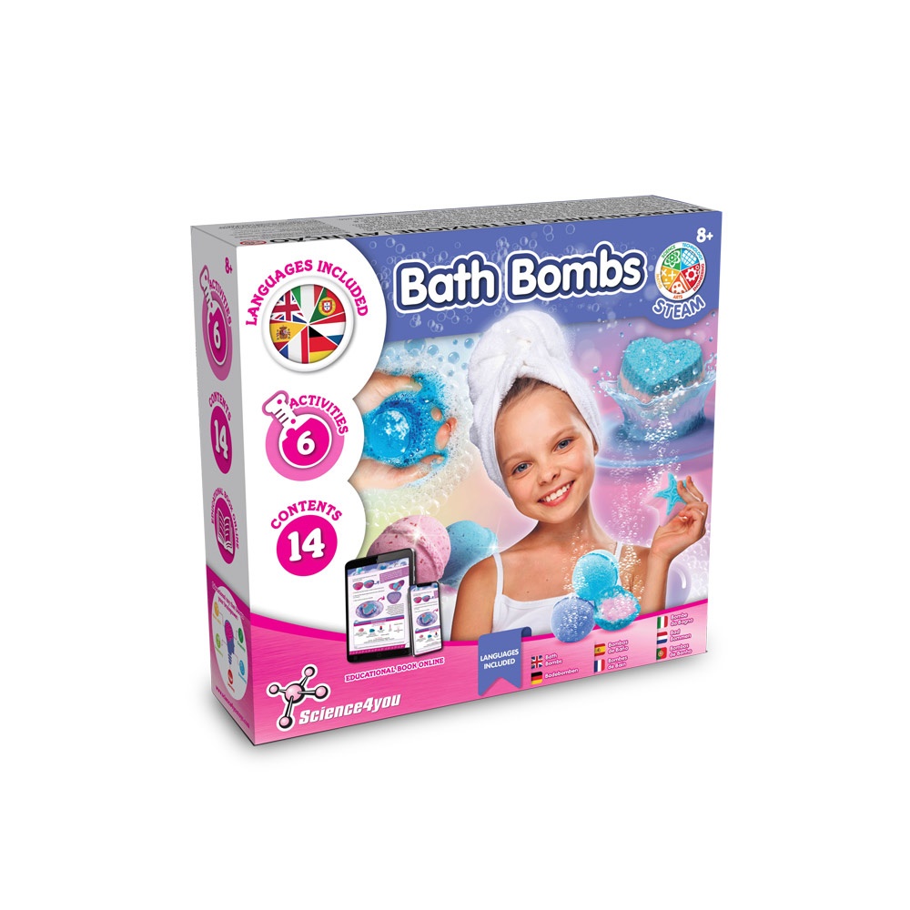 Badebomben-Set I. Lernspielzeug für Kinder