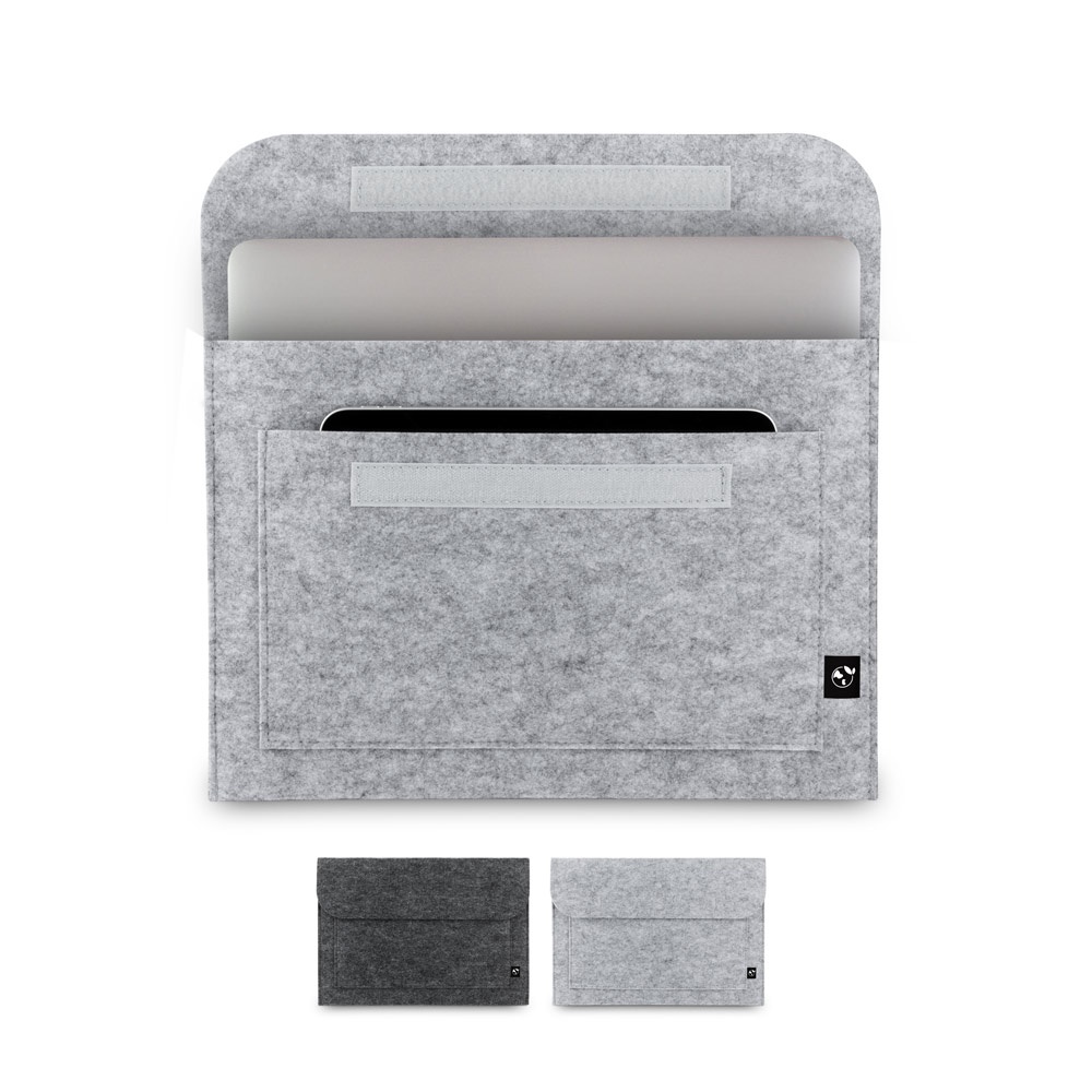 FELPY SLEEVE. Laptoptasche aus recyceltem Filz (100 % rPET).