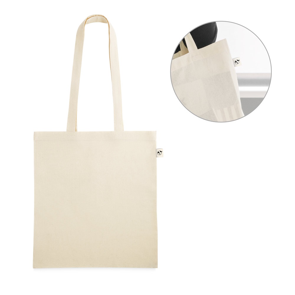 LEON. Tasche aus 100 % Bio-Baumwolle (140 g/m²)