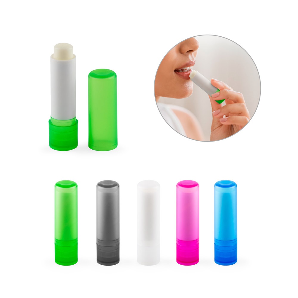 JOLIE VEGAN. Veganer Lippenbalsam aus recyceltem ABS (rABS) und PP mit Vanillegeschmack.