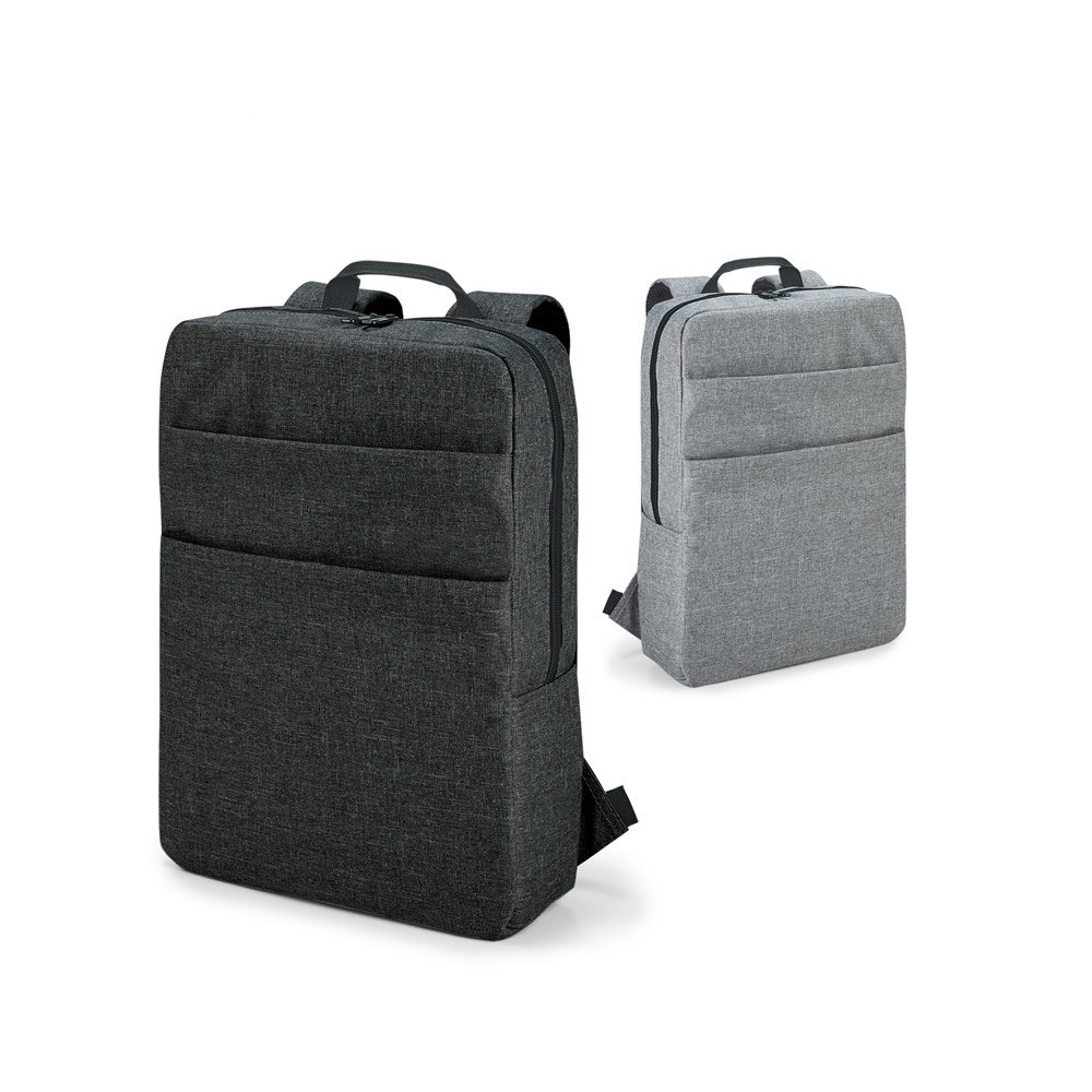 GRAPHS BPACK. 15'6" Laptop-Rucksack aus hochdichtem 600D-Polyester. - GRAPHS BPACK. 15'6" Laptop-Rucksack aus hochdichtem 600D-Polyester.