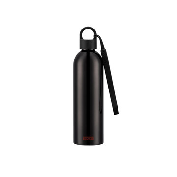 MELIOR-STAHL. Doppelte Wasserflasche 500ml - 103 - Schwarz