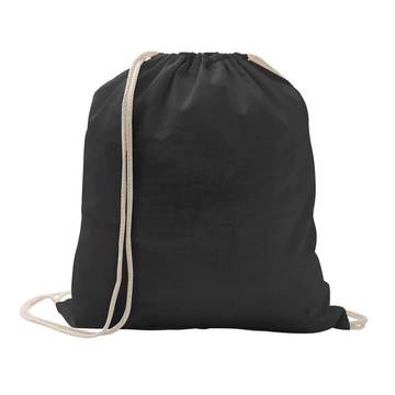 ILFORD. Rucksack mit Kordelzug aus 100 % Baumwolle (100 g/m²) - 103 - Schwarz