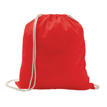 ILFORD. Rucksack mit Kordelzug aus 100 % Baumwolle (100 g/m²) - 105 - Rot