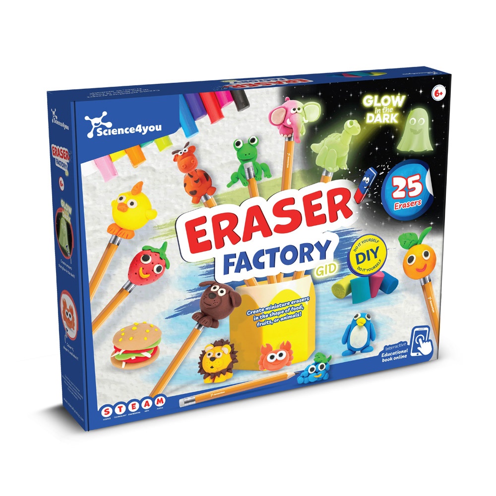 Gummifabrik. Eine Gummifabrik, ideal für Kinder.