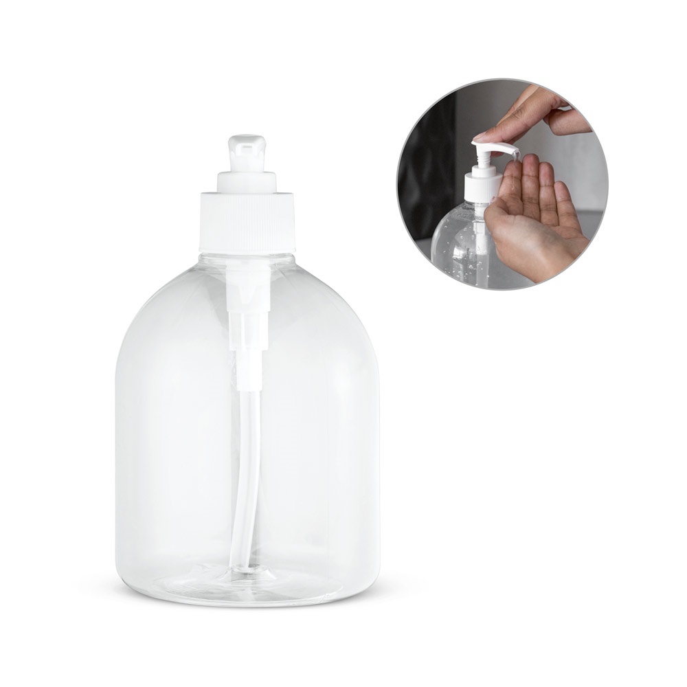 REFLASK 500. 500-ml-PET- und PP-Flasche mit Spender