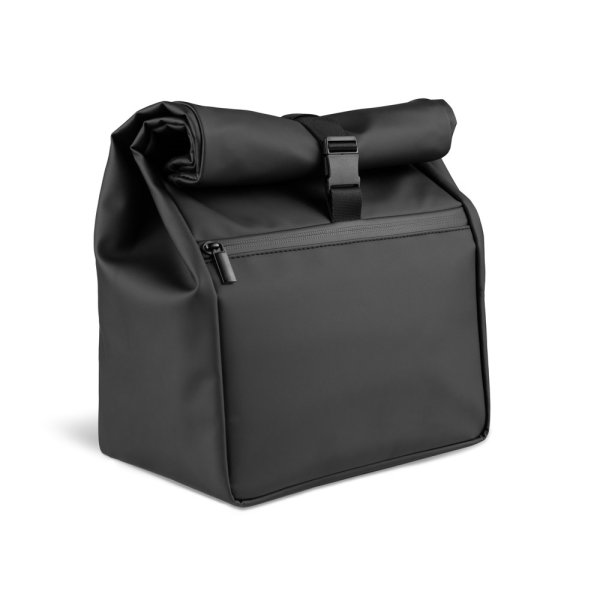 AZORES Kühltasche. Rollverschluss-Kühltasche mit PU- und PEVA-Isolierung (7 l) - 103 - Schwarz