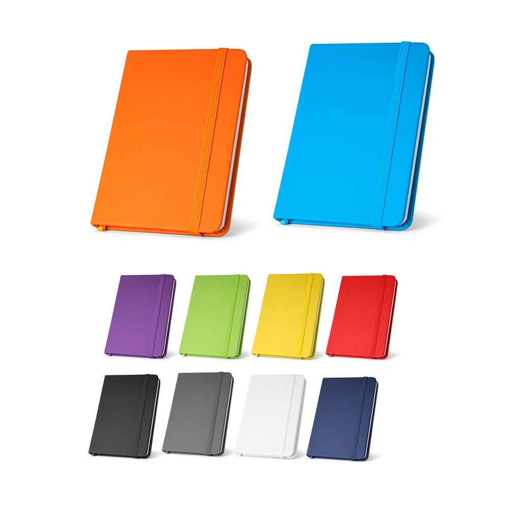 HEMINGWAY. A5 PU-Notizblock mit glatten Seiten