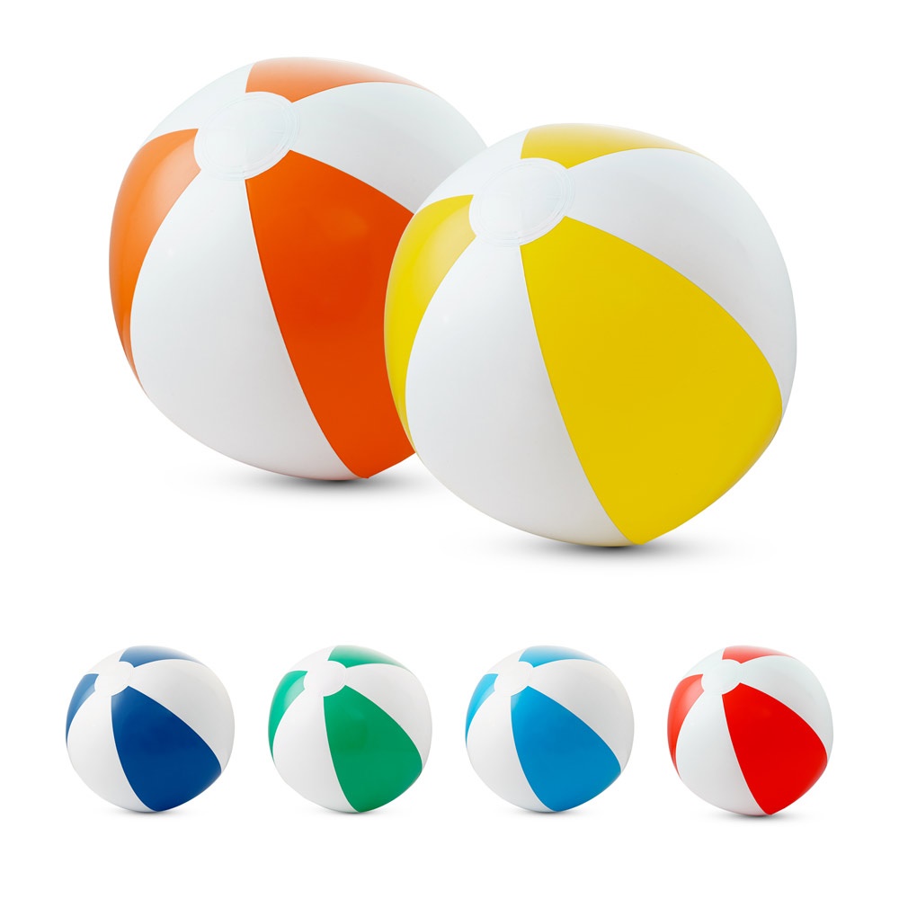 CRUISE. Aufblasbarer Strandball aus blickdichtem PVC.
