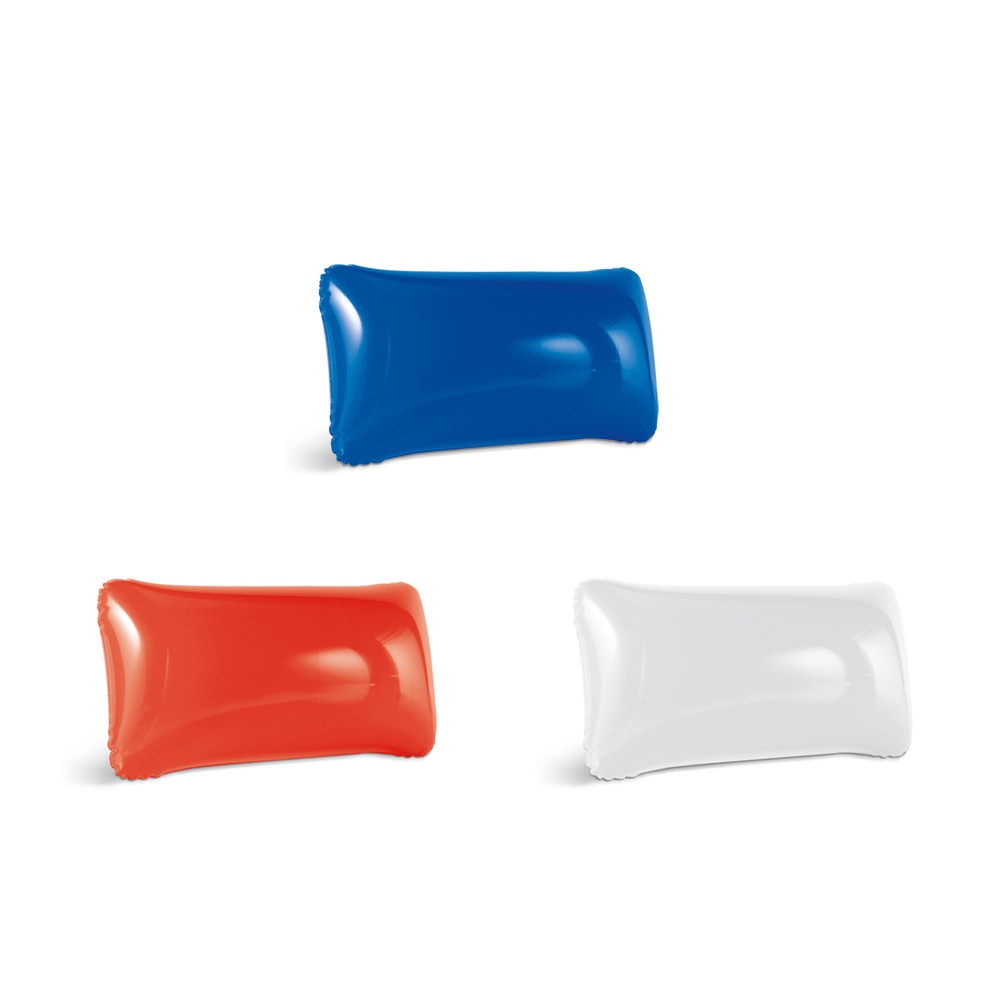 TIMOR. Aufblasbares Strandkissen aus blickdichtem PVC.