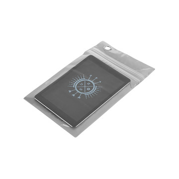 PLATTE. Wasserdichte, griffige PVC-Tasche für Tablets bis zu 9'7". - 123 - 123 – Hellgrau