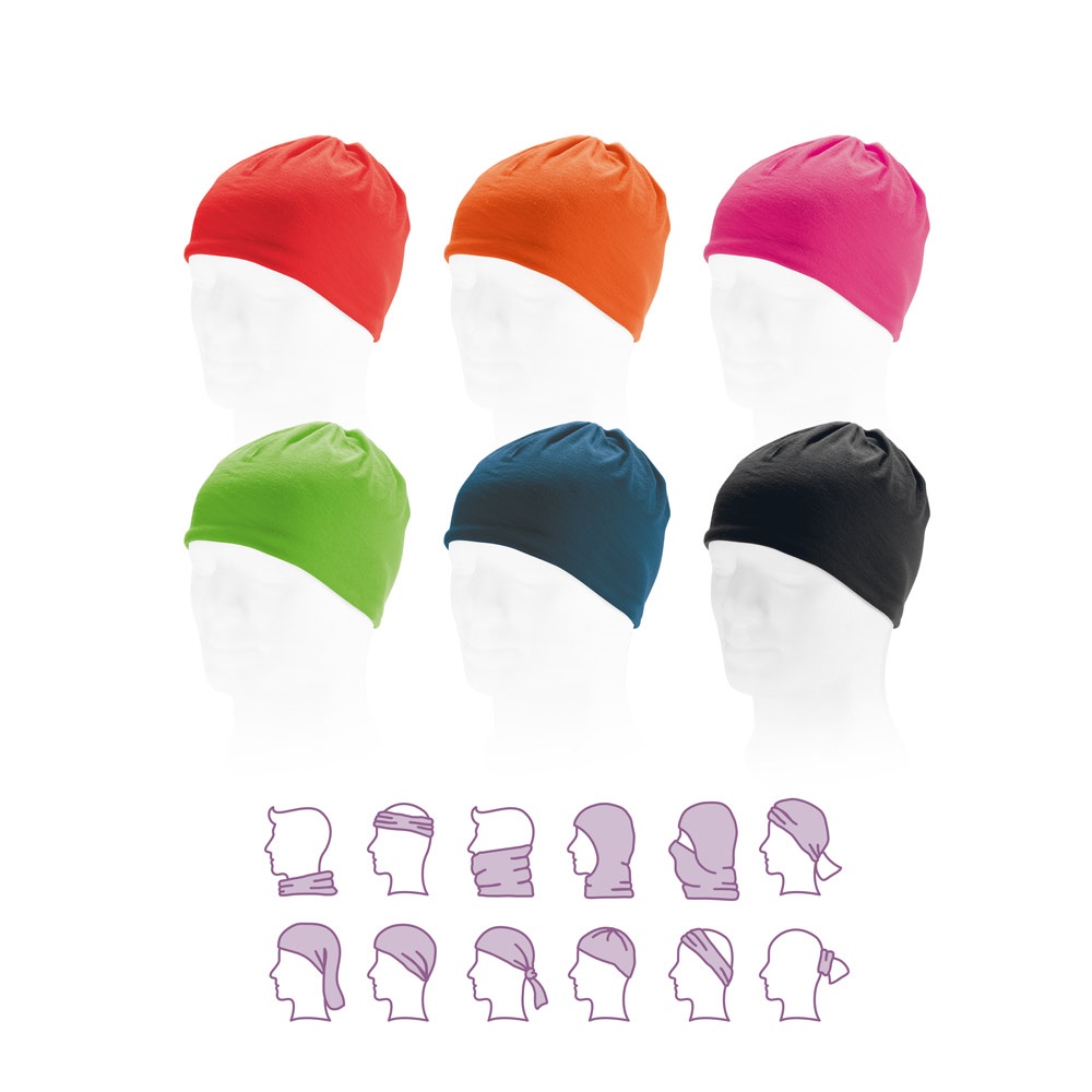 CHARLOTTE. Multifunktionales Bandana (130 g/m²)