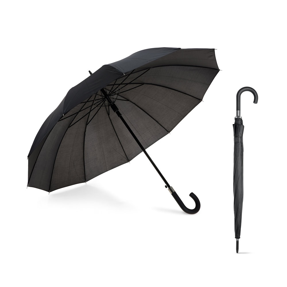 GUIL. 12-Streben-Regenschirm aus 190T-Polyester mit automatischer Öffnung