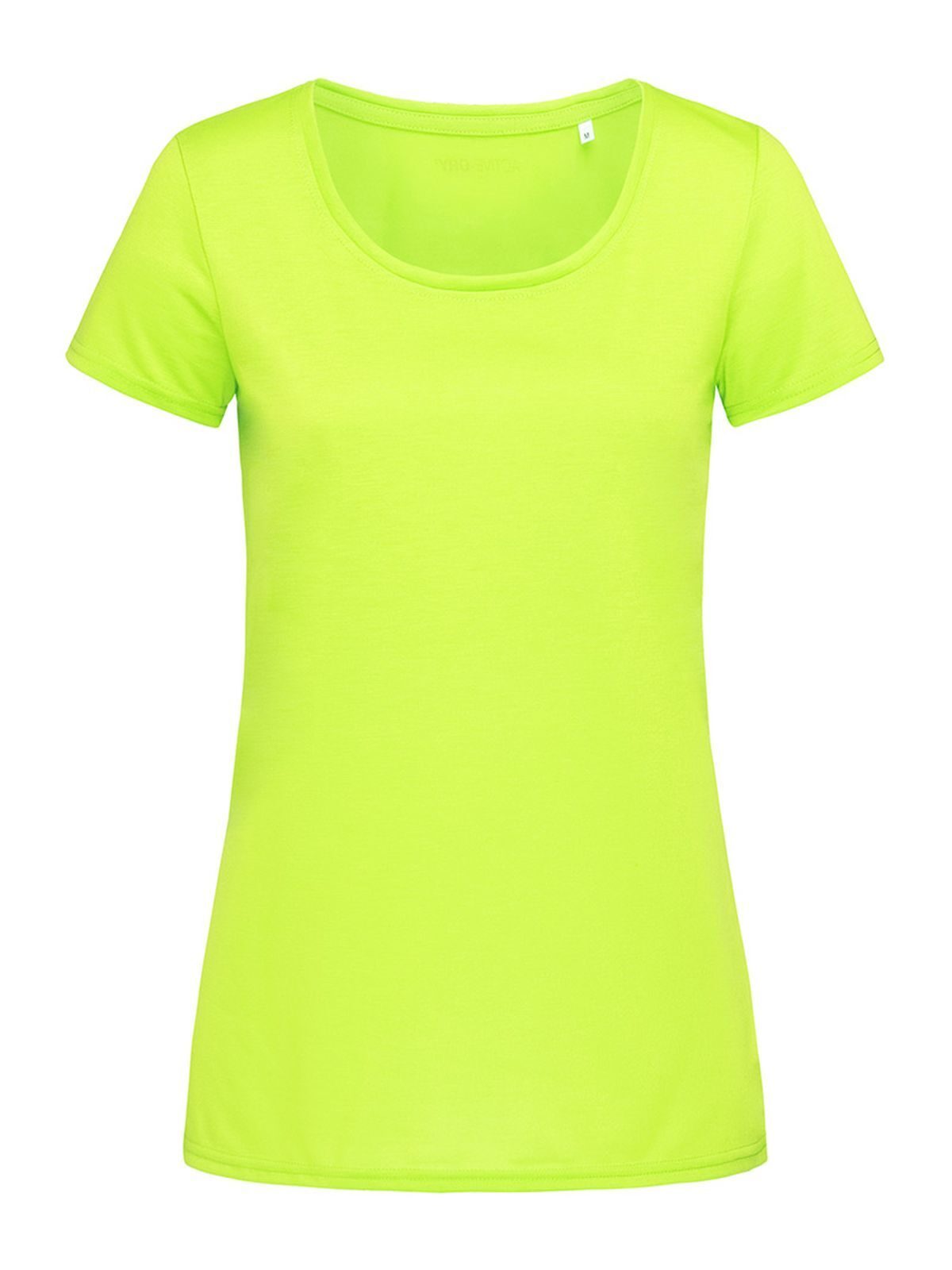 Damen-T-Shirt aus Baumwolle mit Touch-Effekt - CBY - Cybergelb