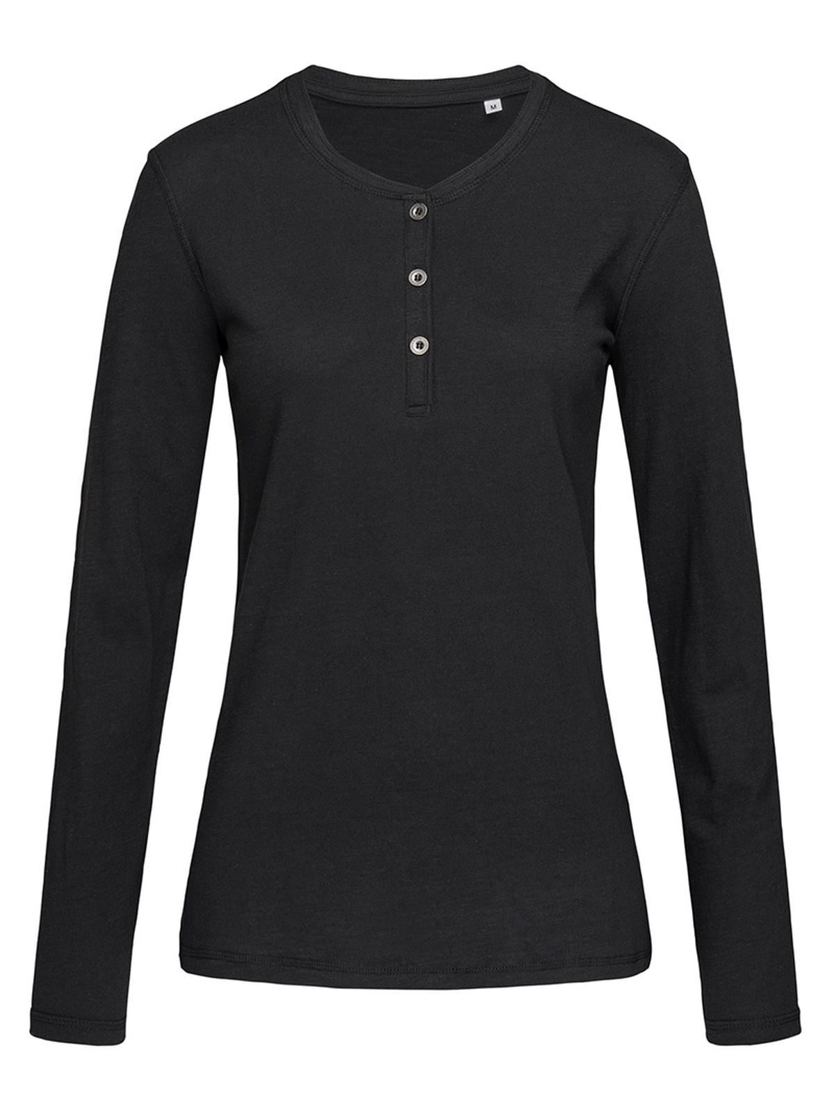Sharon Henley Langarmshirt - BLO - BLO – Schwarzer Opal LC