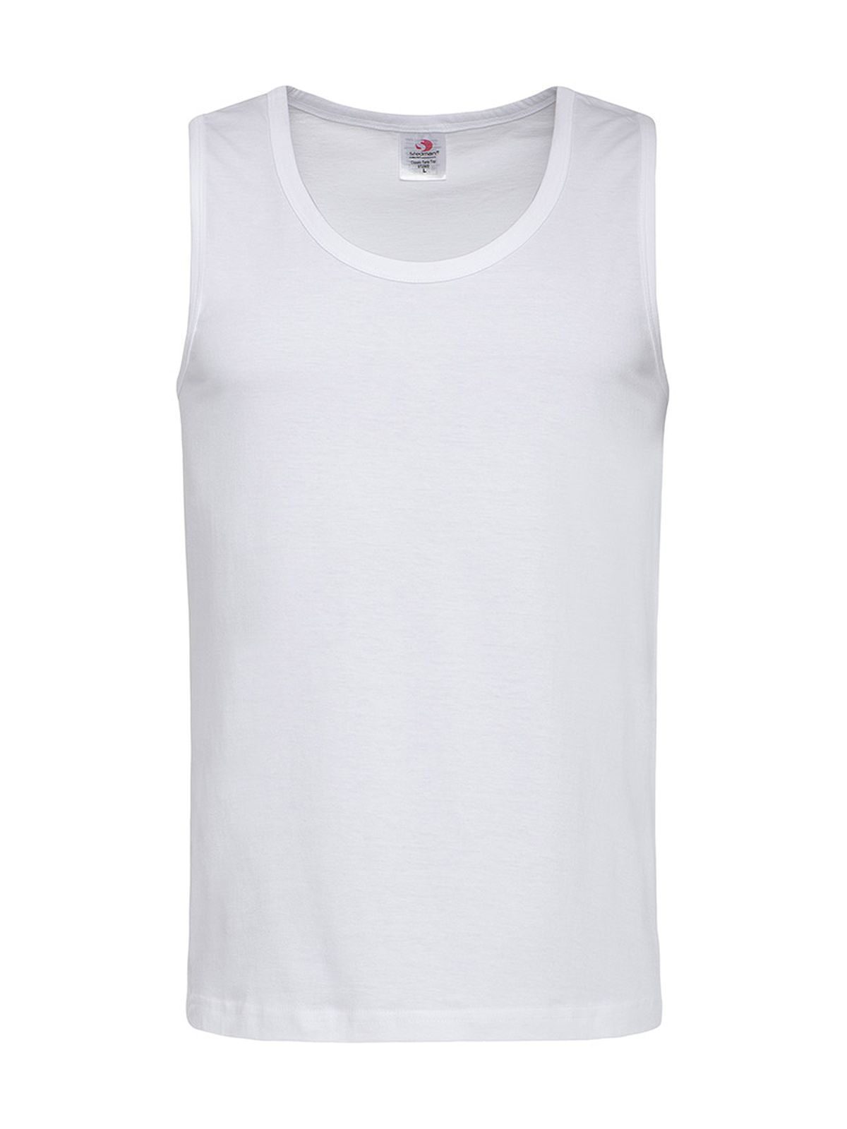 Klassisches T-Tanktop - WHI - Weiß LC