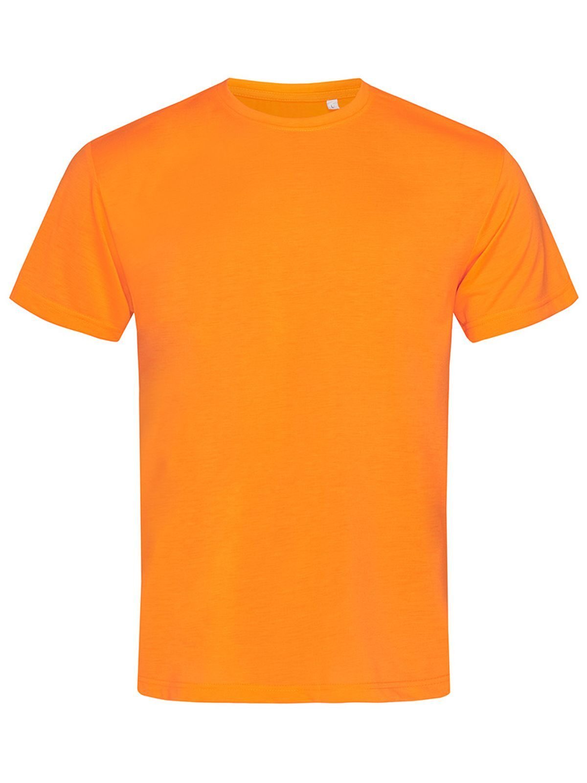 Baumwoll-Touch-T-Shirt - COR - Cyber ​​Orange