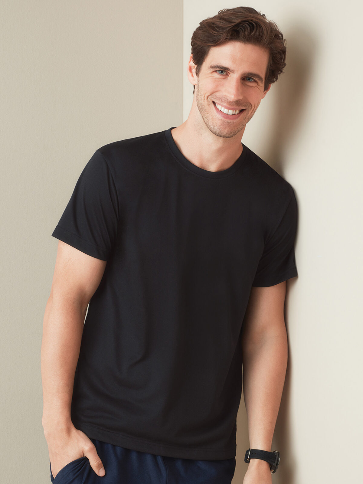 Baumwoll-Touch-T-Shirt