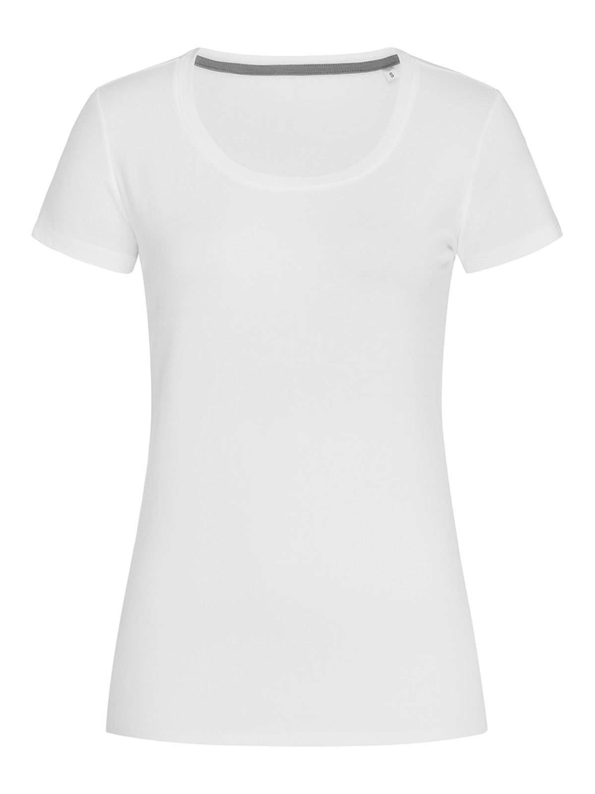 Stretch-T Damen - WHI – Weiß