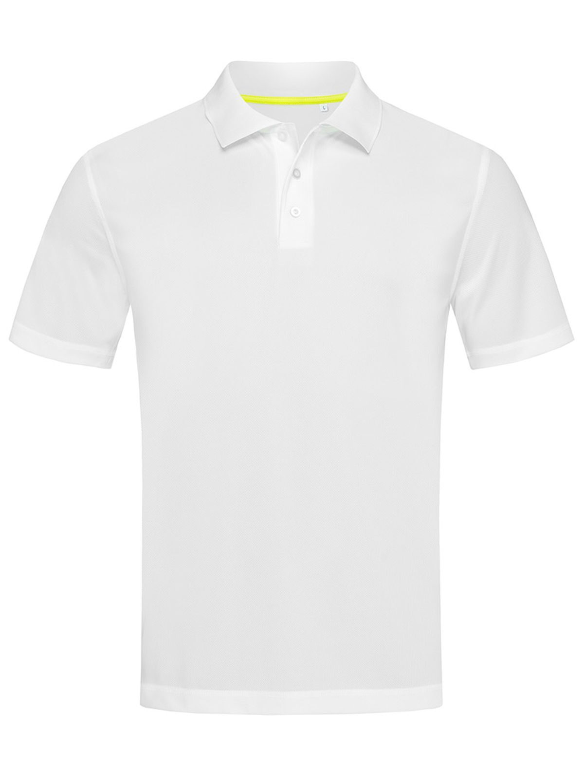 Mesh-Polo - WHI - White LC