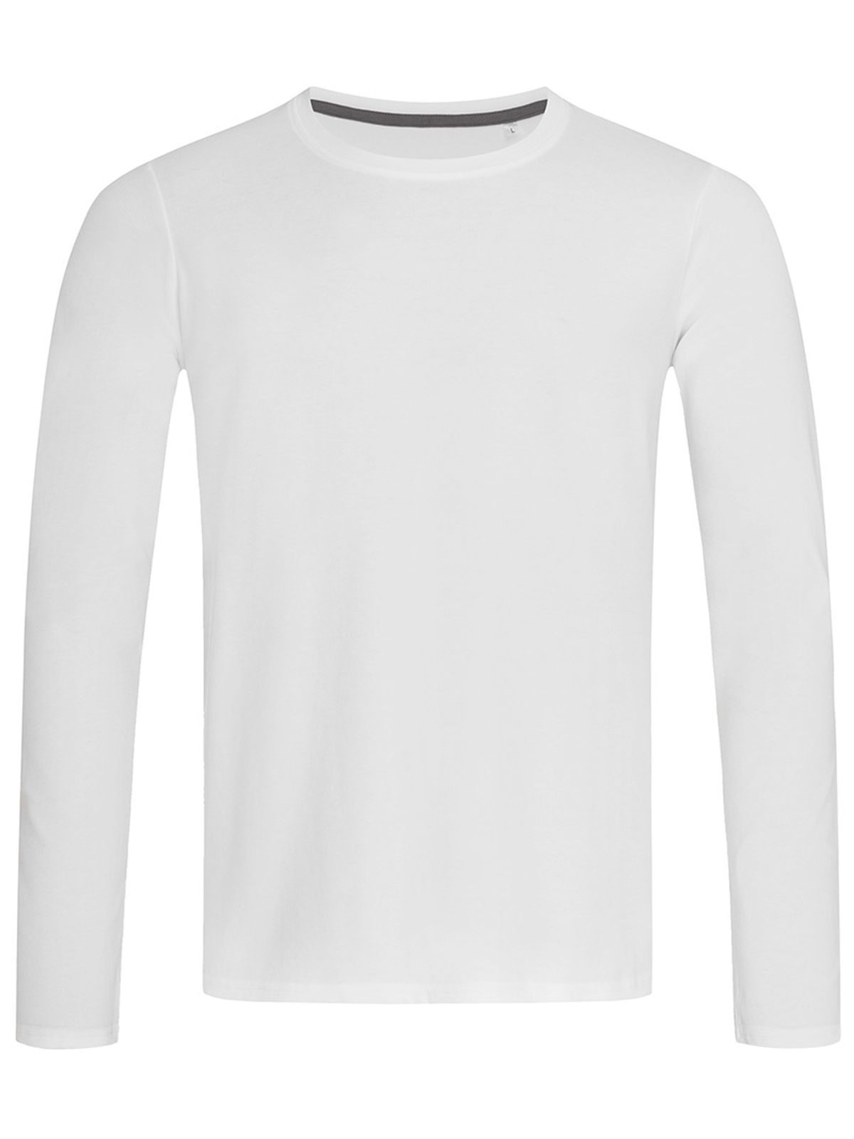 Stretch-Langarm - WHI - WHI – Weiß