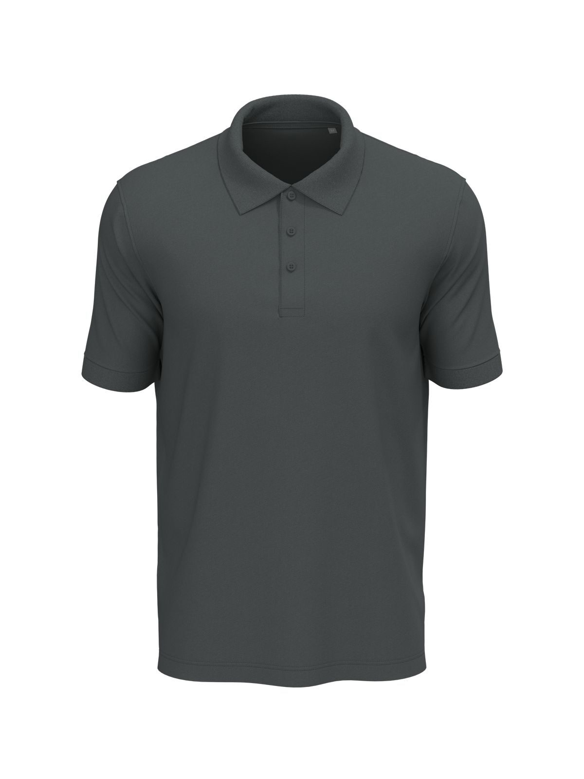 Lux Polo Herren - SLG - Schiefergrau