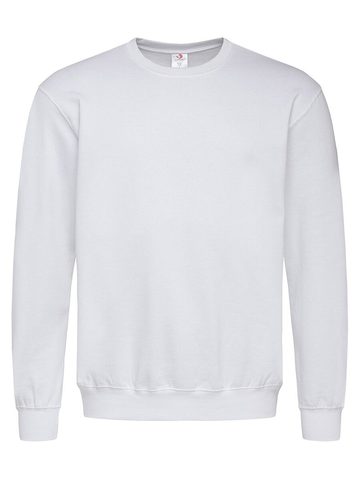 Mittelschweres Sweatshirt - WHI - Weiß LC
