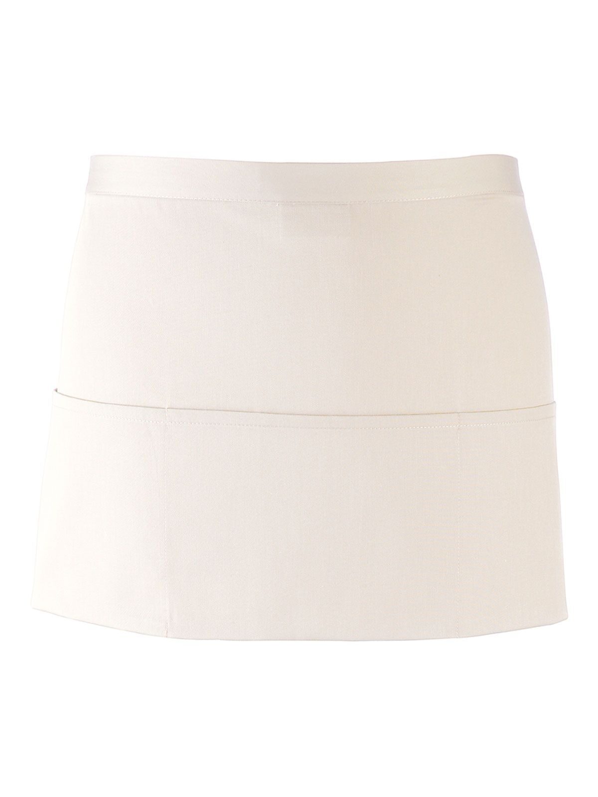 Schürze mit 3 Taschen aus der Colors Collection - WEISS - weiß