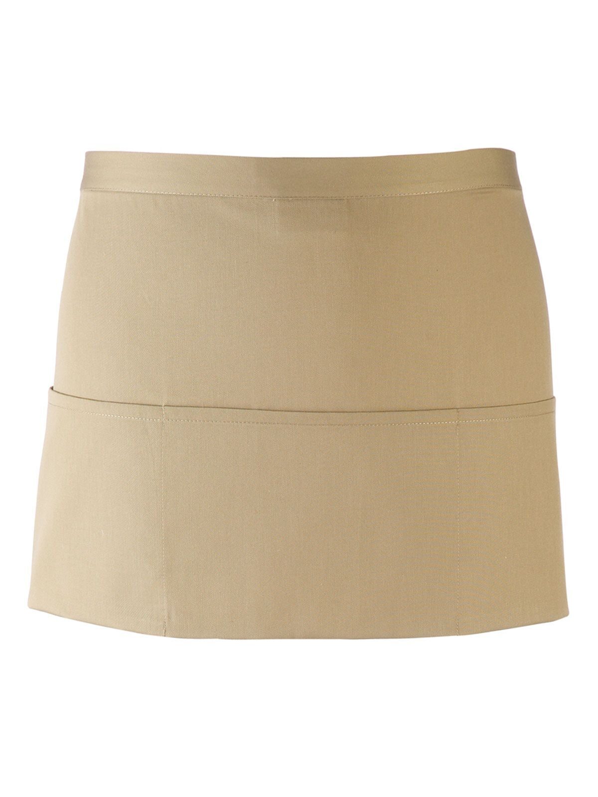 Schürze mit 3 Taschen aus der Colors Collection - khaki