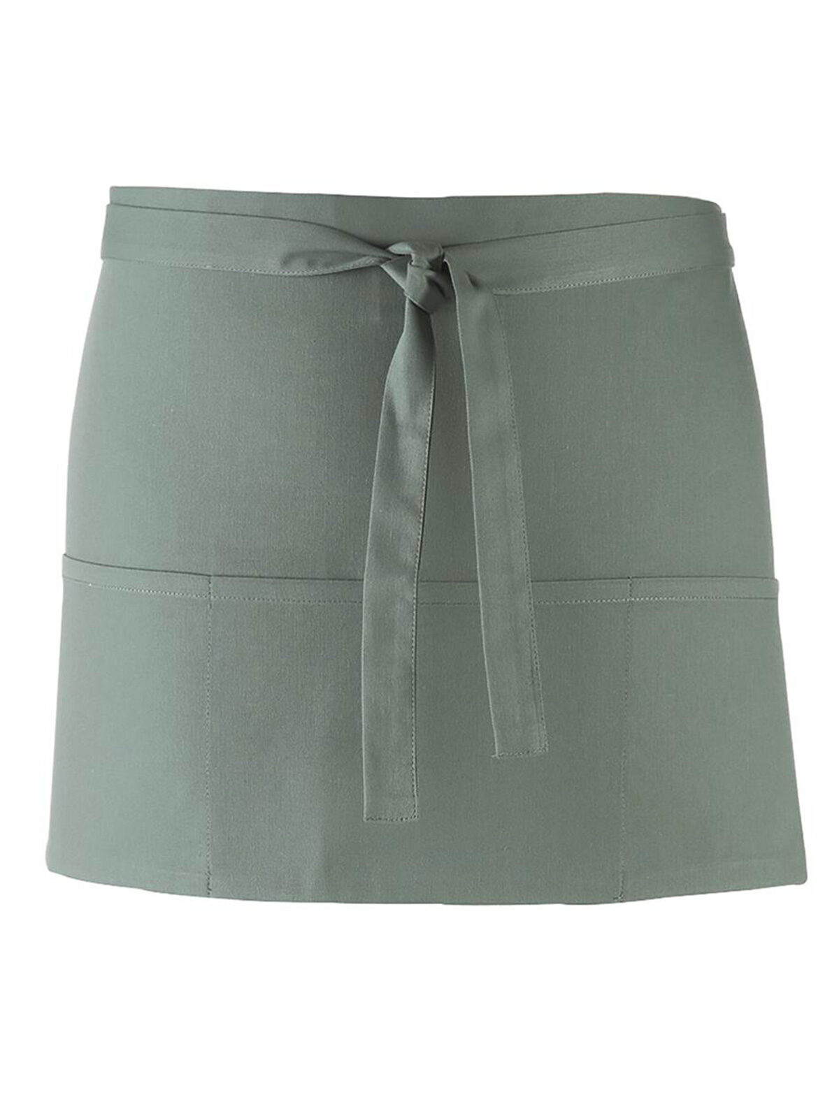 Schürze mit 3 Taschen aus der Colors Collection - Salbei - Salbei