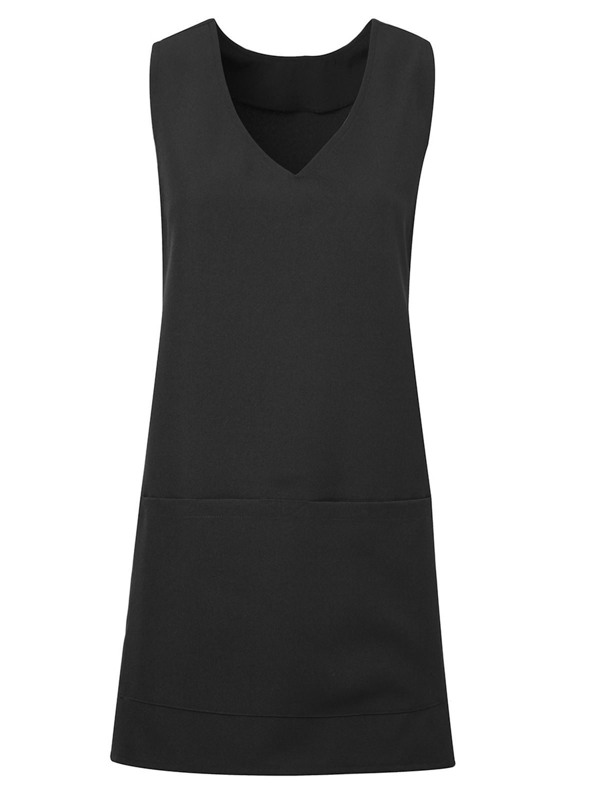 Tulpenförmige Wickeltunika - BLAC - Schwarz