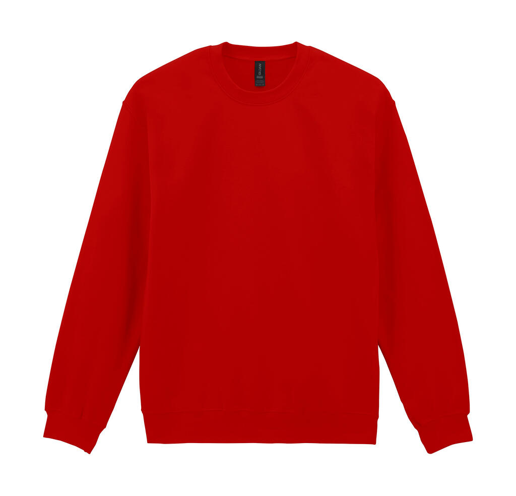 Softstyle® Mittelschweres Fleece-Sweatshirt für Erwachsene mit Rundhalsausschnitt - Rot