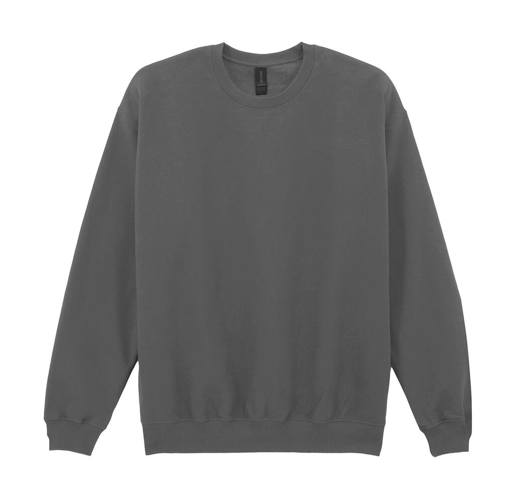 Softstyle® Mittelschweres Fleece-Sweatshirt für Erwachsene mit Rundhalsausschnitt - Holzkohle