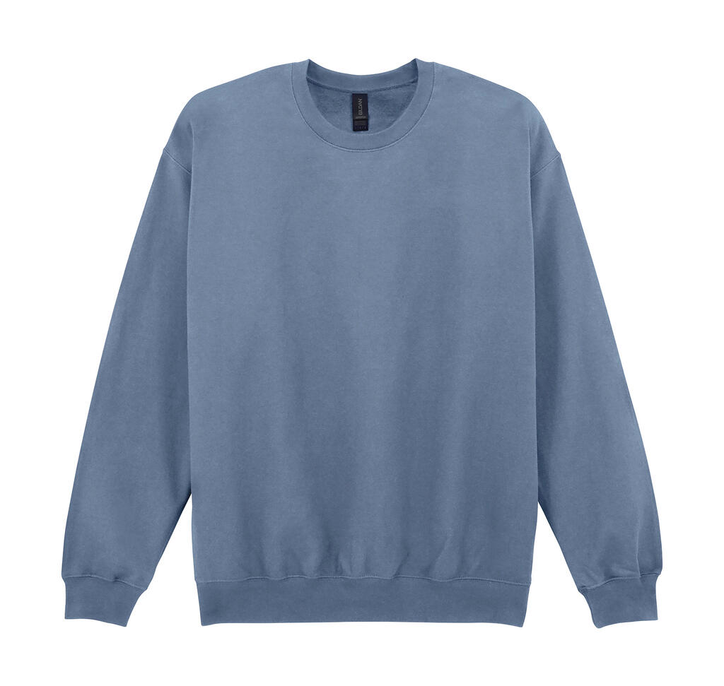 Softstyle® Mittelschweres Fleece-Sweatshirt für Erwachsene mit Rundhalsausschnitt - Steinblau