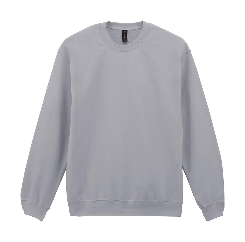 Softstyle® Mittelschweres Fleece-Sweatshirt für Erwachsene mit Rundhalsausschnitt - Zement