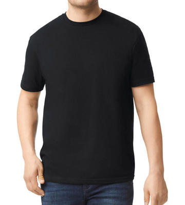 Softstyle CVC T-Shirt für Erwachsene - 119 - Tiefschwarz