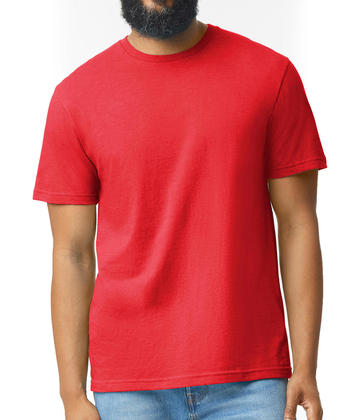 Softstyle CVC T-Shirt für Erwachsene - Roter Nebel