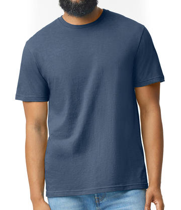 Softstyle CVC T-Shirt für Erwachsene - Marineblauer Nebel
