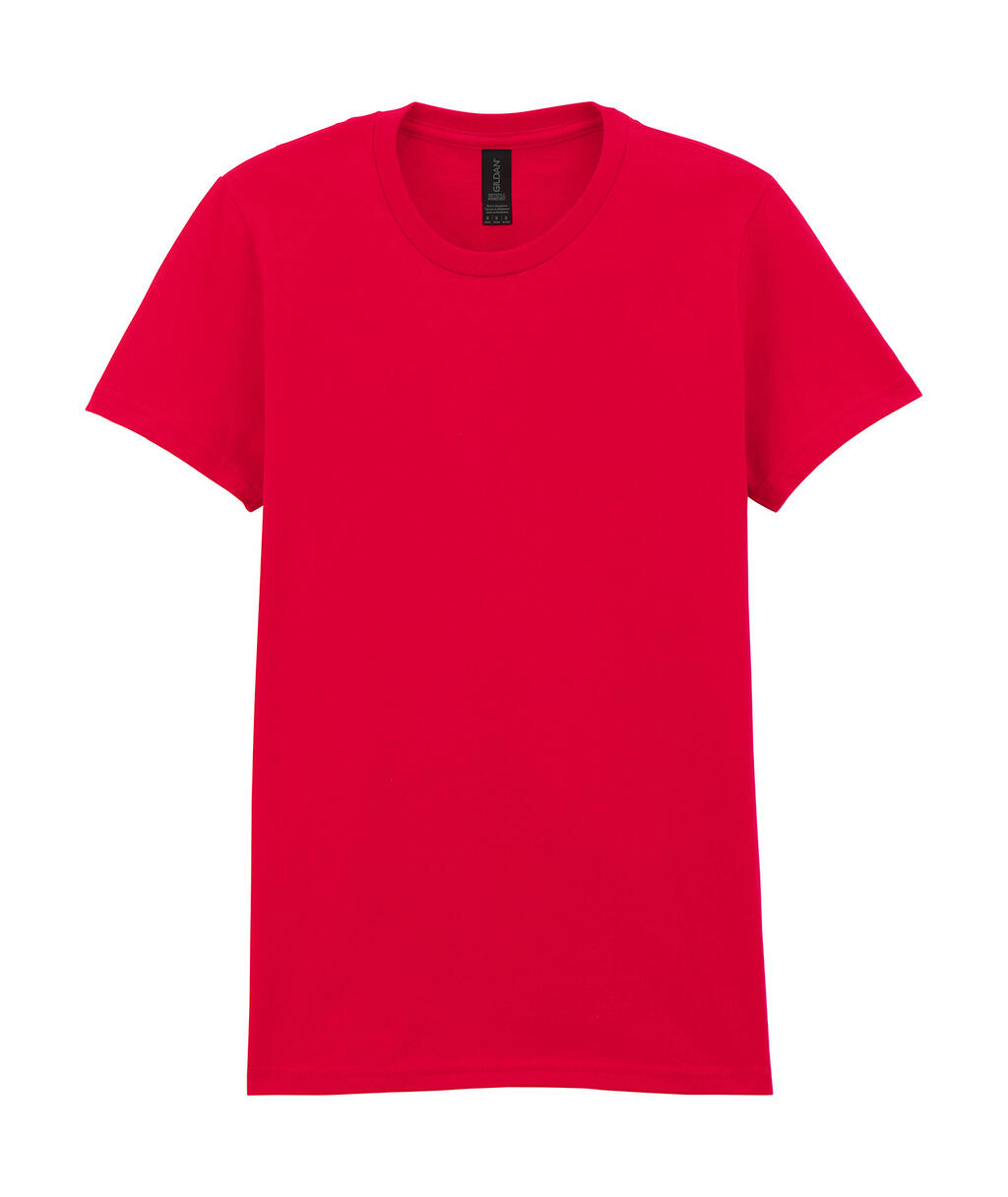 Softstyle® mittelschweres Damen-T-Shirt - Rot