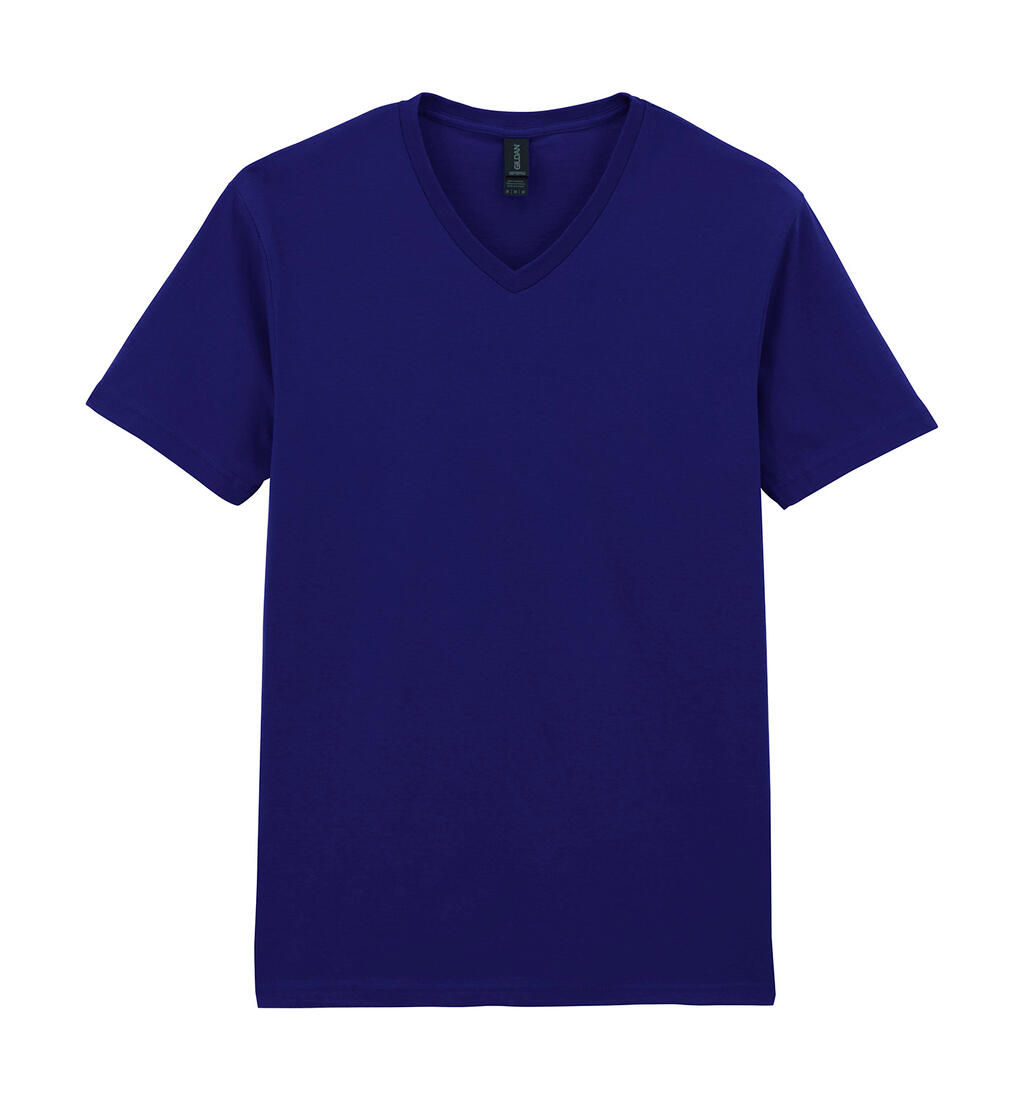 Softstyle® T-Shirt für Erwachsene mit V-Ausschnitt - 32 - Marine