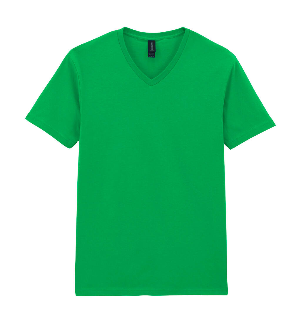 Softstyle® T-Shirt für Erwachsene mit V-Ausschnitt - 167 - Irisches Grün