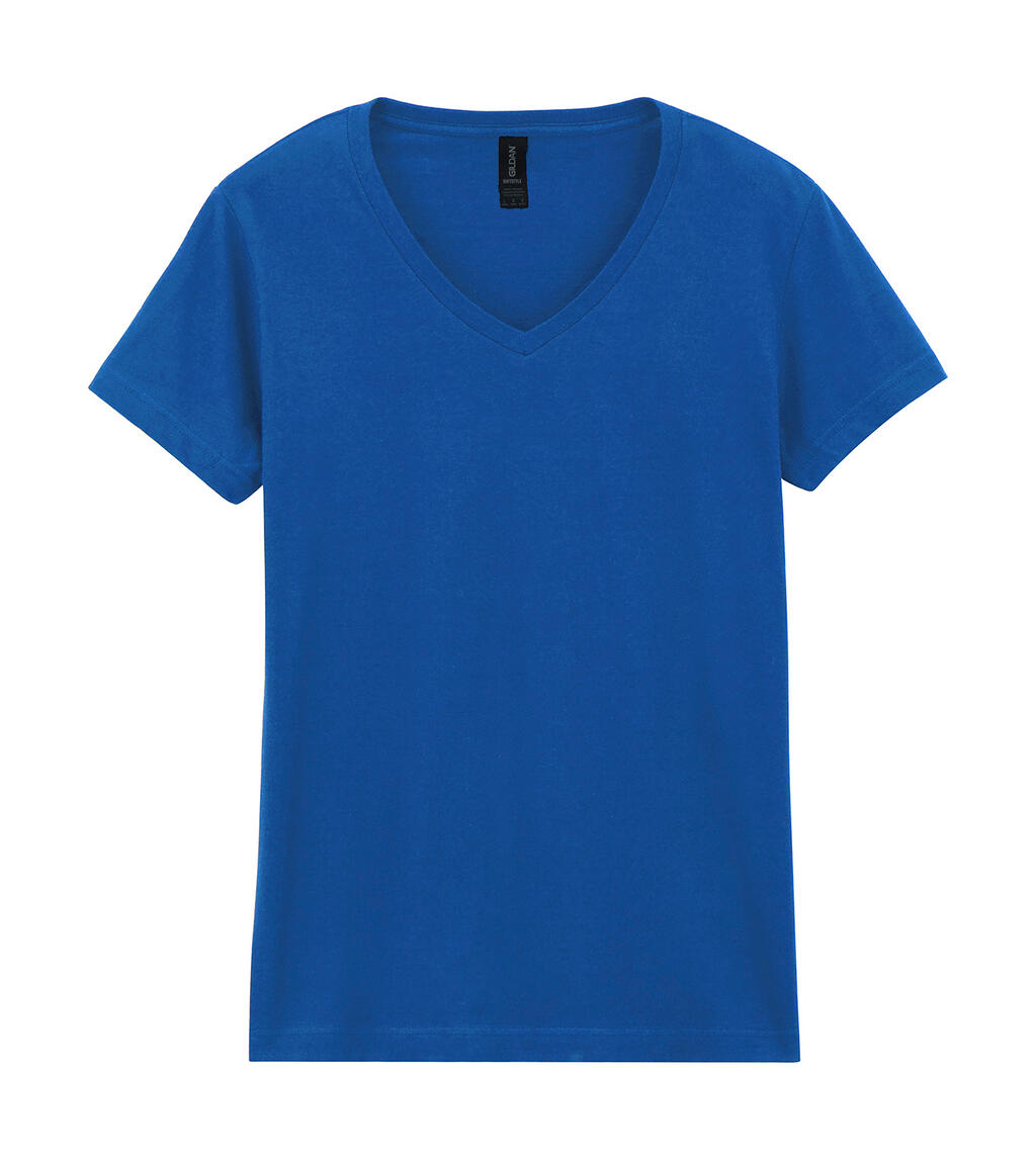 Softstyle® Damen-T-Shirt mit V-Ausschnitt - Königlich