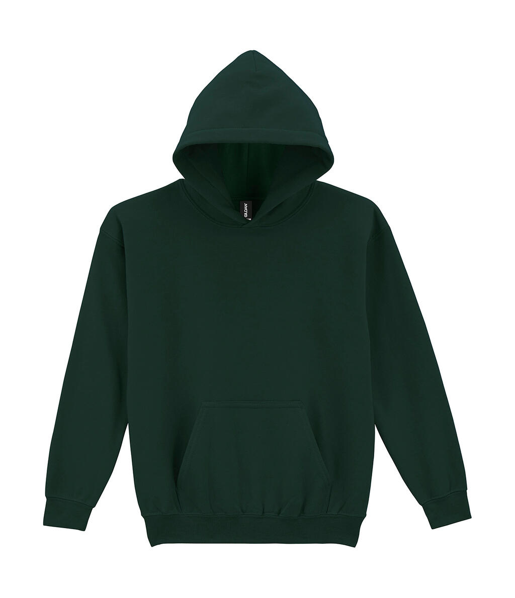 Heavy Blend™ Kapuzenpullover für Kinder und Jugendliche - Waldgrün