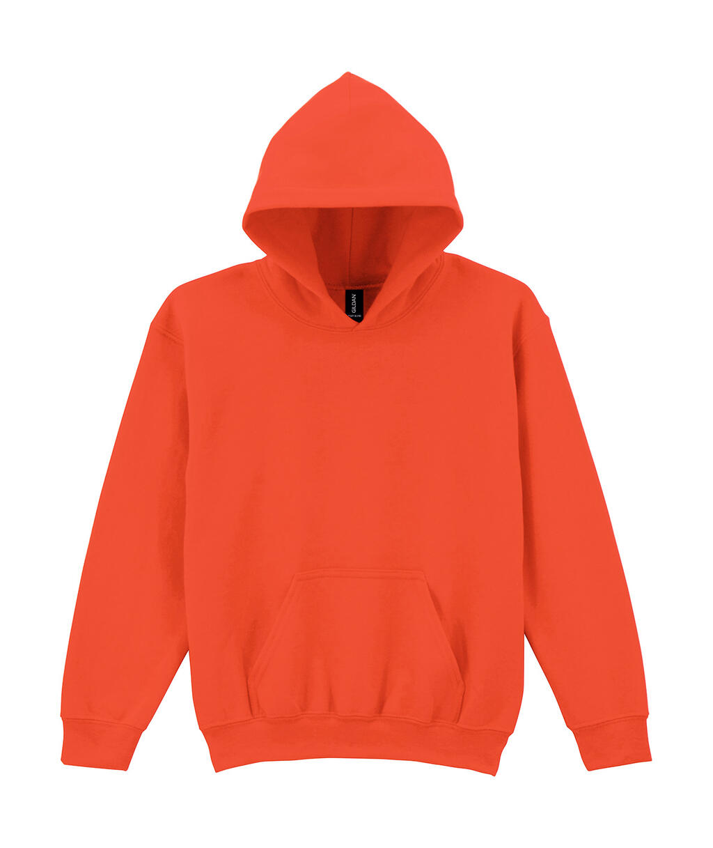 Kapuzenpullover für Kinder und Jugendliche aus schwerem Mischgewebe - Orange