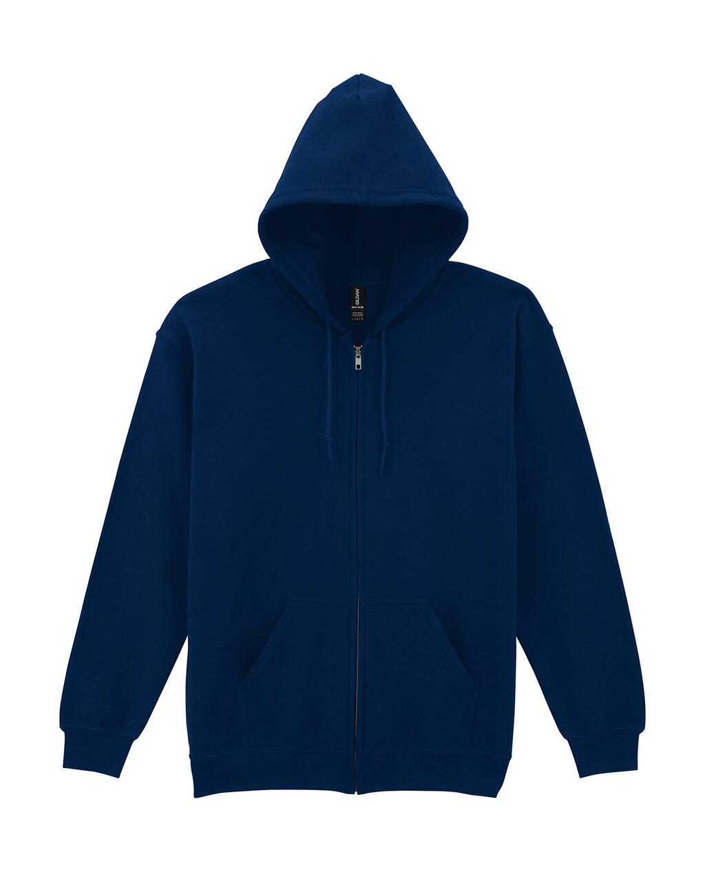 Heavy Blend™ Kapuzenpullover für Erwachsene mit durchgehendem Reißverschluss - Marine