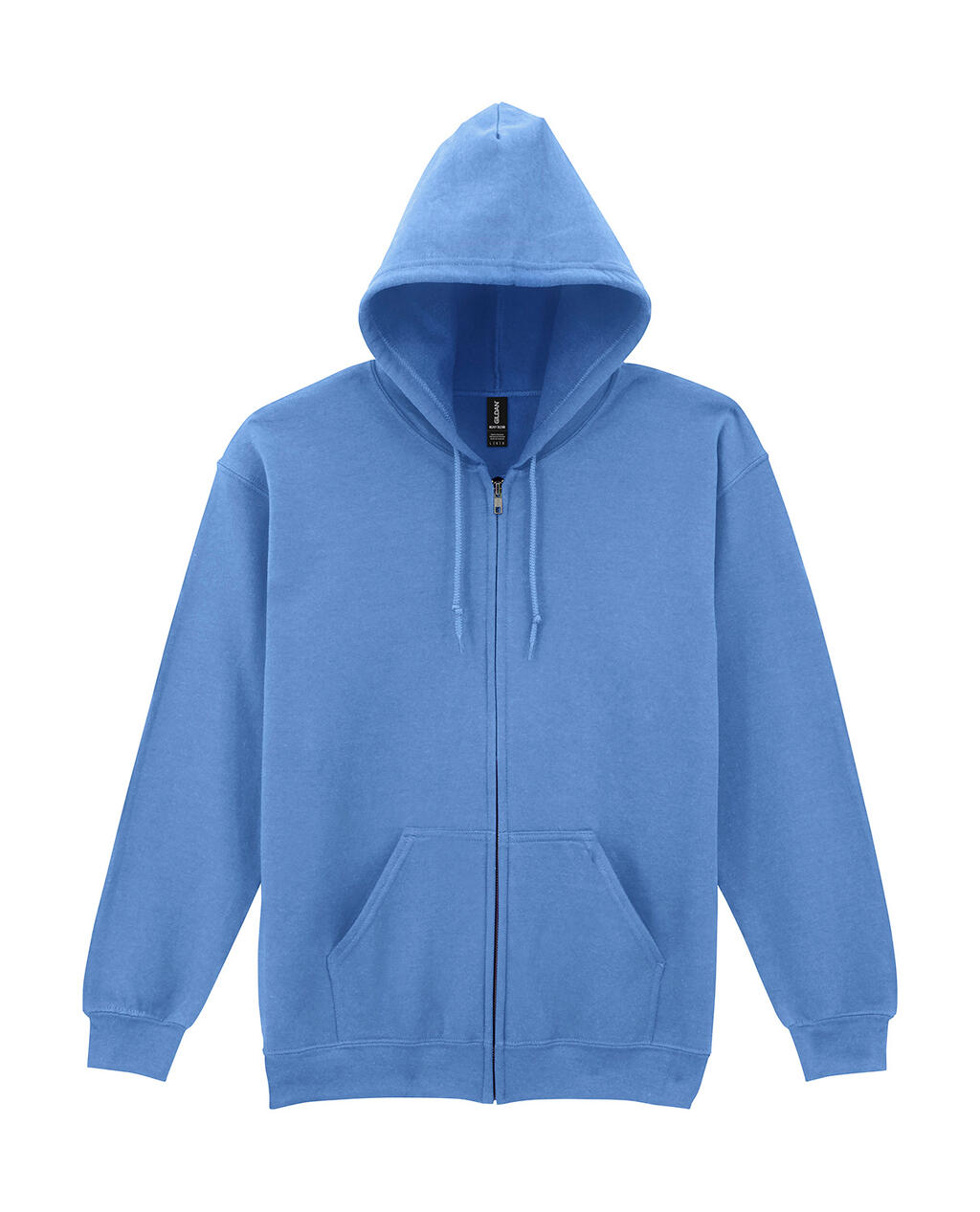 Heavy Blend™ Kapuzenpullover für Erwachsene mit durchgehendem Reißverschluss - Carolina Blue